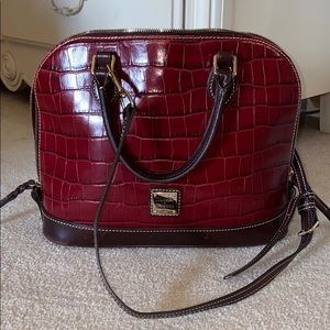 Dooney and Bourke red Satchel.